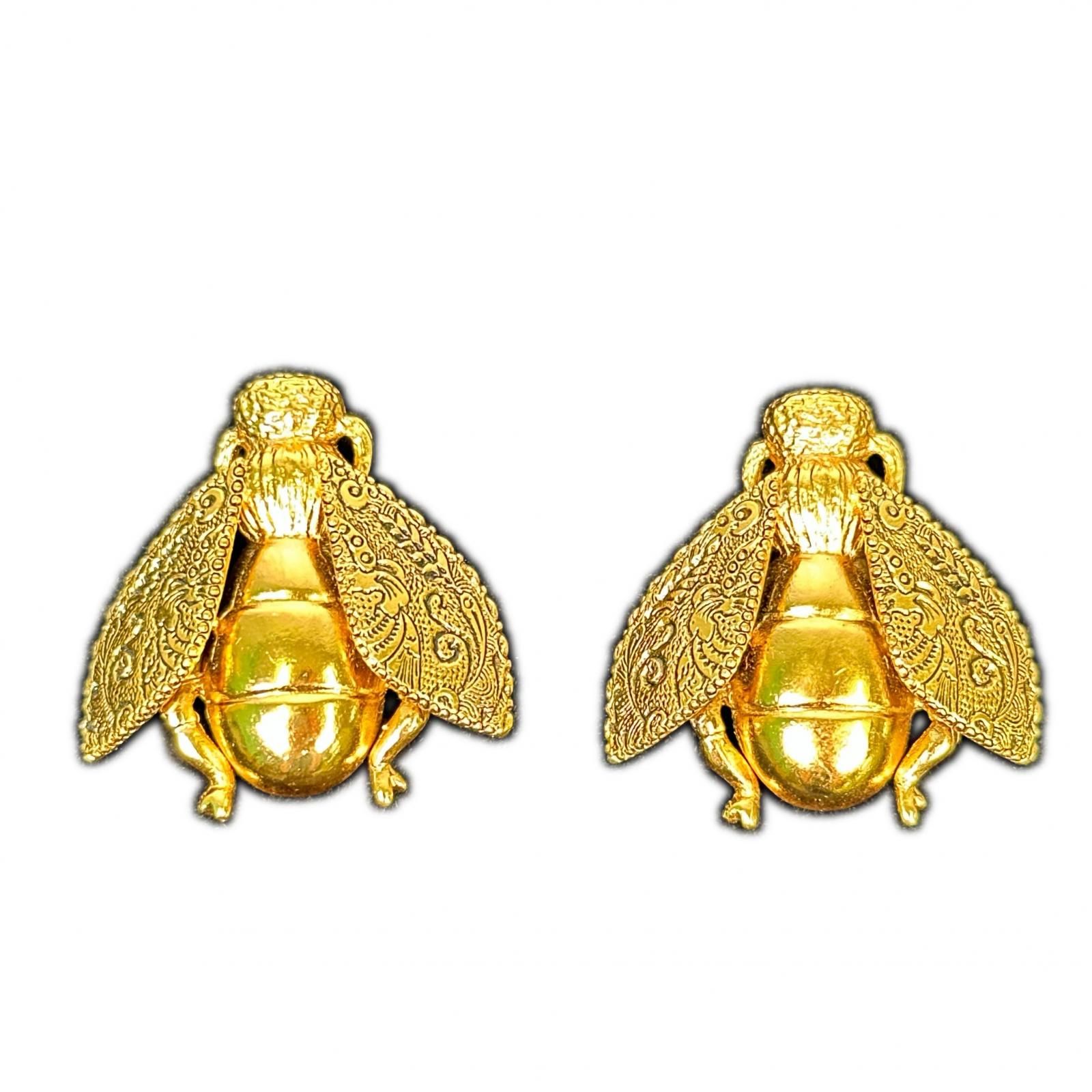 本物保証 Christian Dior クリスチャンディオール ブローチ ゴールド 