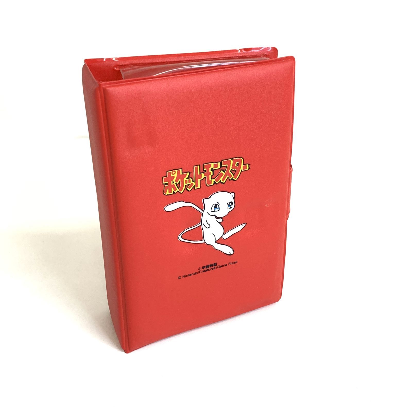 ゲームボーイアドバンス ソフトケース ポケモン ミュウ 中古品】小学館 特性 ポケモン図鑑型 ゲームボーイ キャリアー ケース