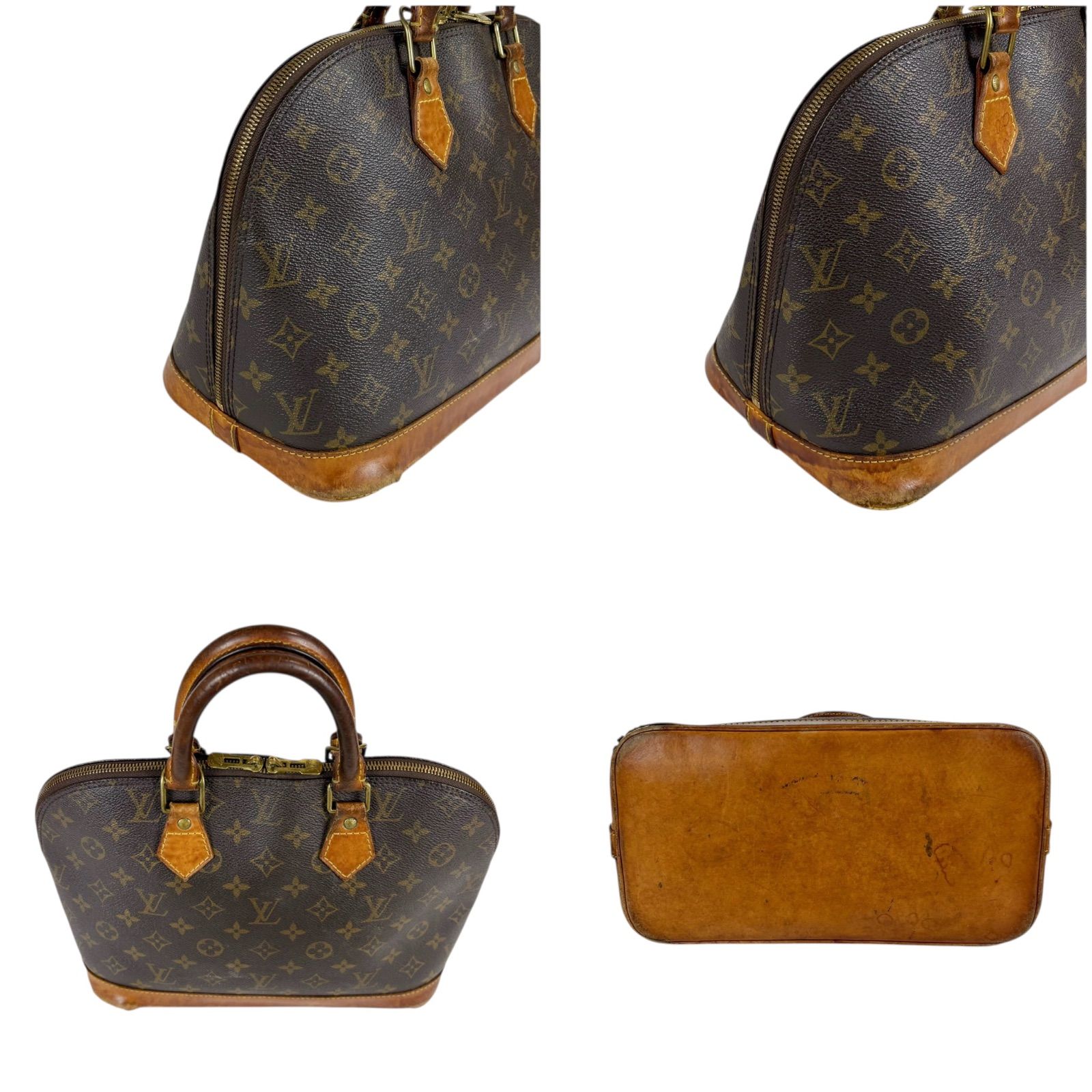 ルイヴィトン LOUIS VUITTON ハンドバッグ アルマ モノグラム柄 