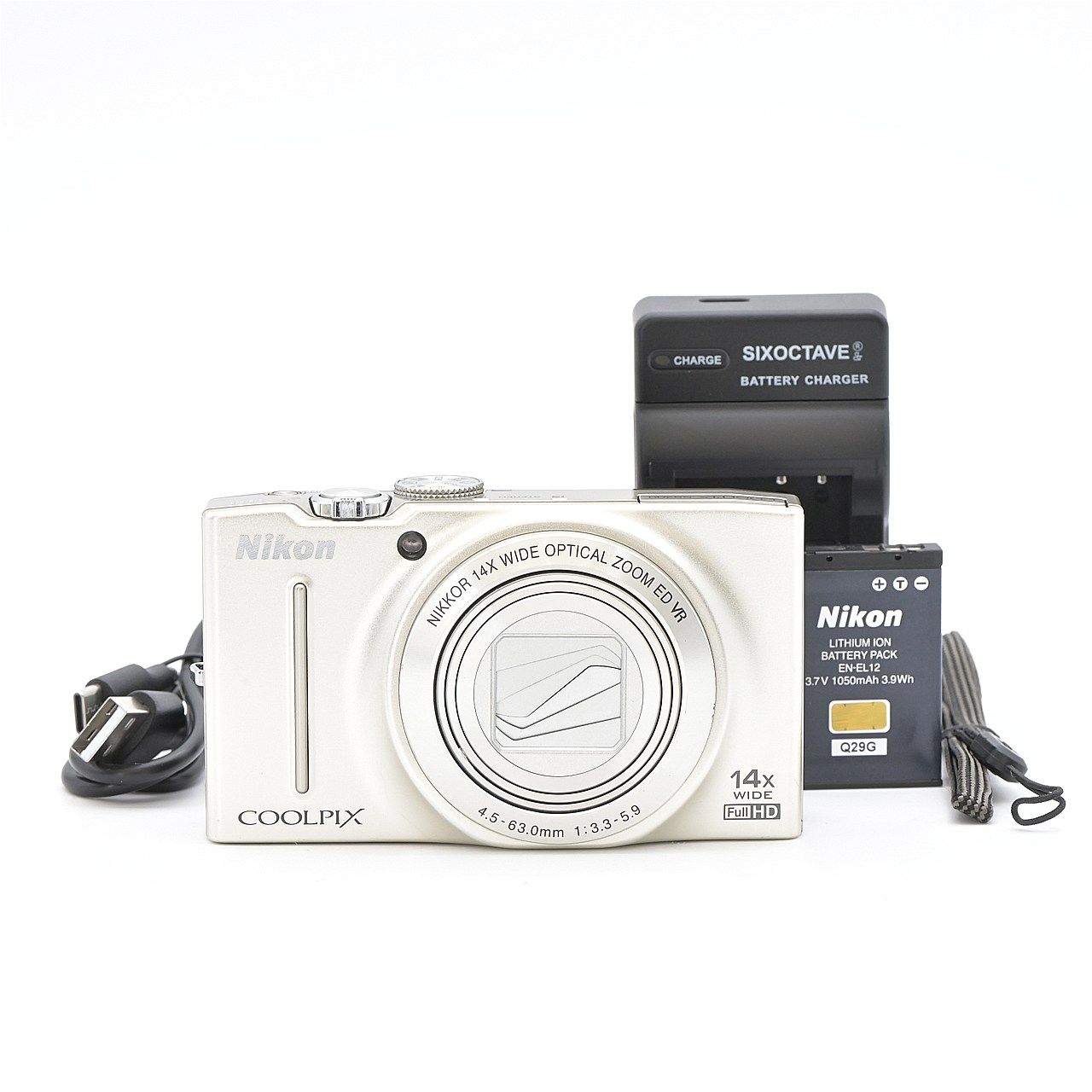 Nikonニコン COOLPIX S8200 シルバー デジカメ 動作確認済 Nikonニコン COOLPIX S8200 シルバー デジカメ 動作確認済-COCO様 確認