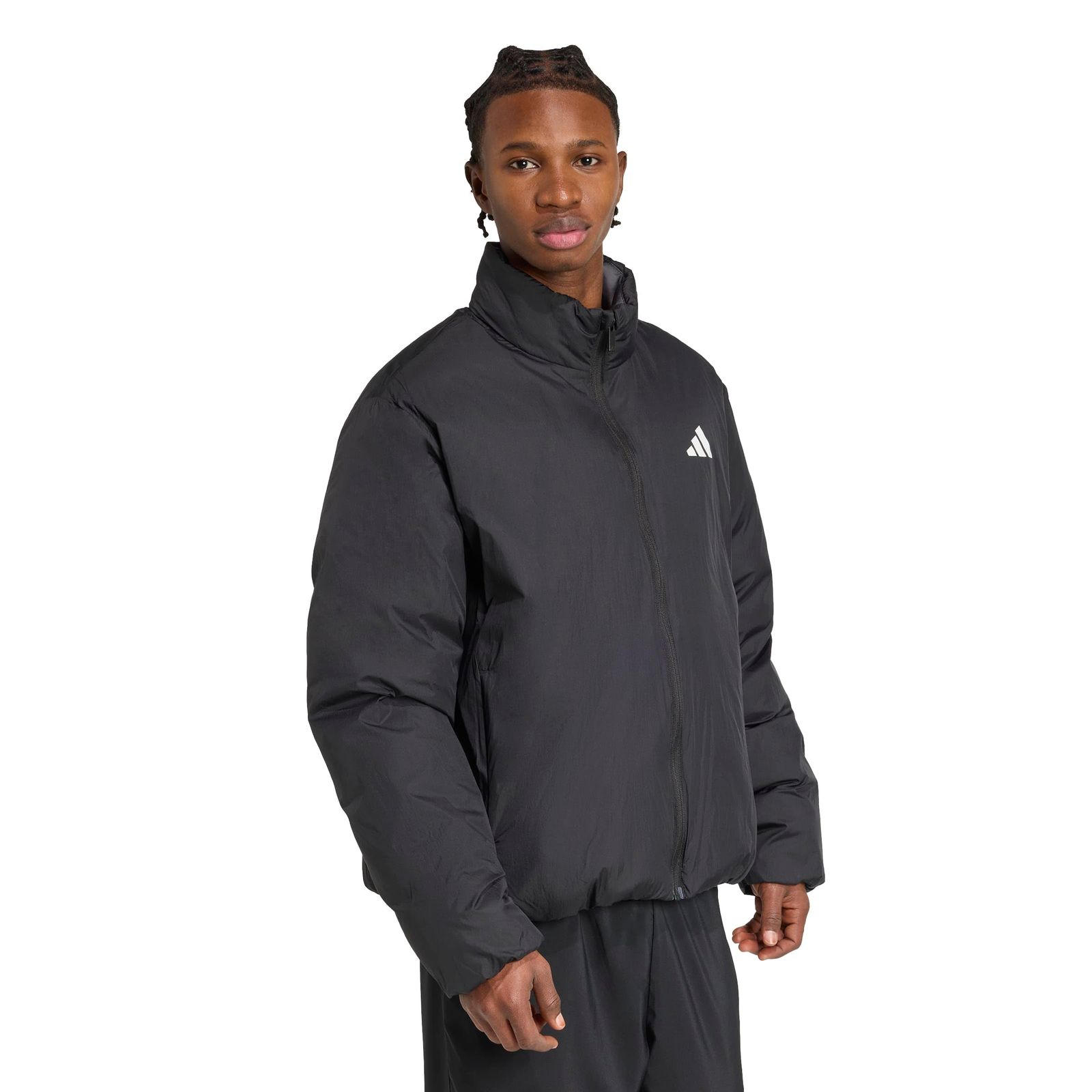 アディダス ダウン エッセンシャルズ 3ストライプス PUFFER ダウン 