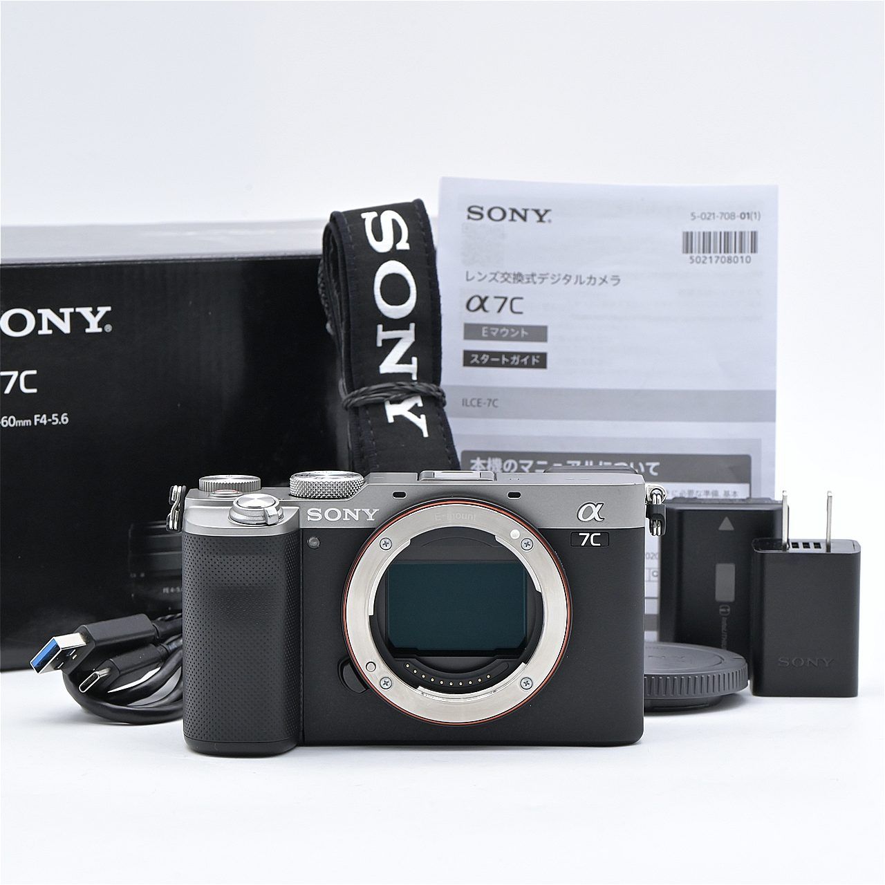 SONY ソニー α7C ボディ シルバー ILCE-7C S ミラーレス一眼レフカメラ 