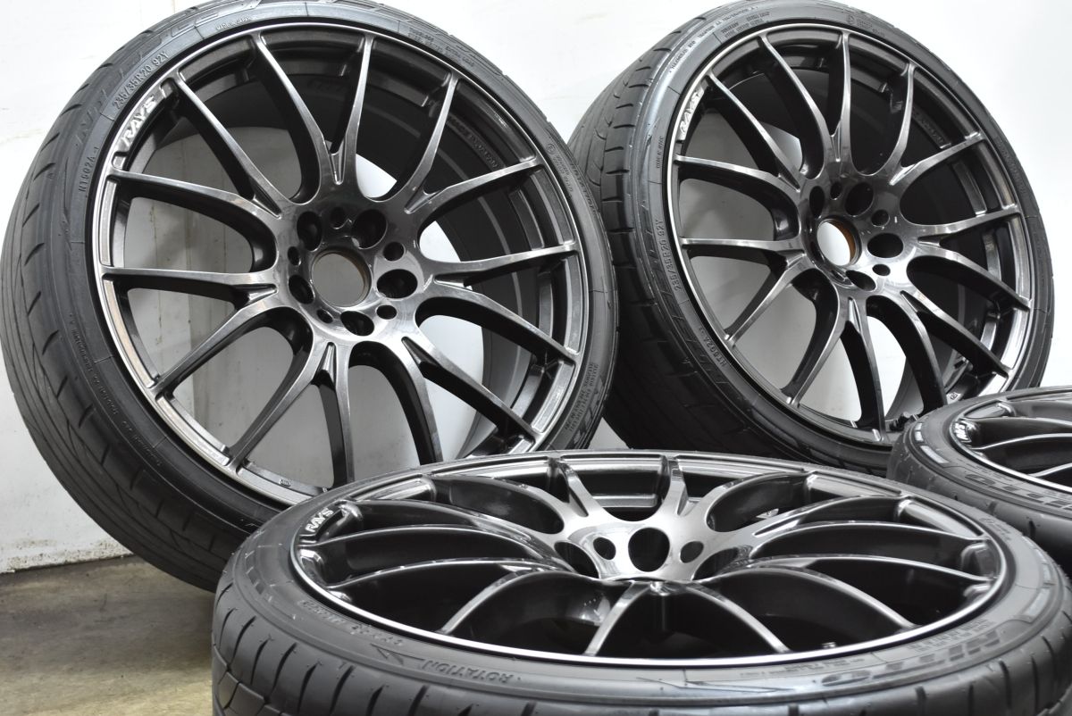 RAYS】レイズ HOMURA 2x7 Limited Black 20in 8.5J +45 PCD114.3 NT555 