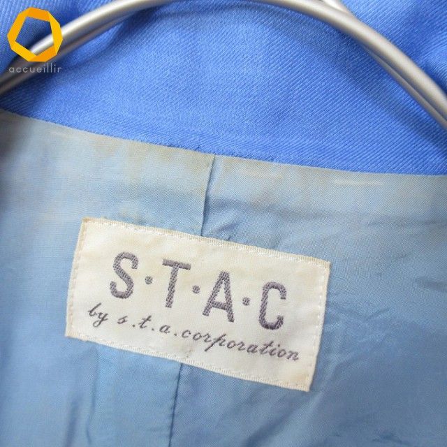 スタック S.T.A.C 銀座マギー ジャケット テーラード 重ね着風 ライン