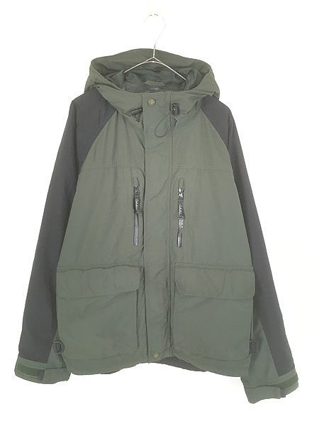 古着 90-00s Cabela's 「Dry-Plus」 Dカン バイカラー フーデッド フィッシング ジャケット パーカー L 10,952円