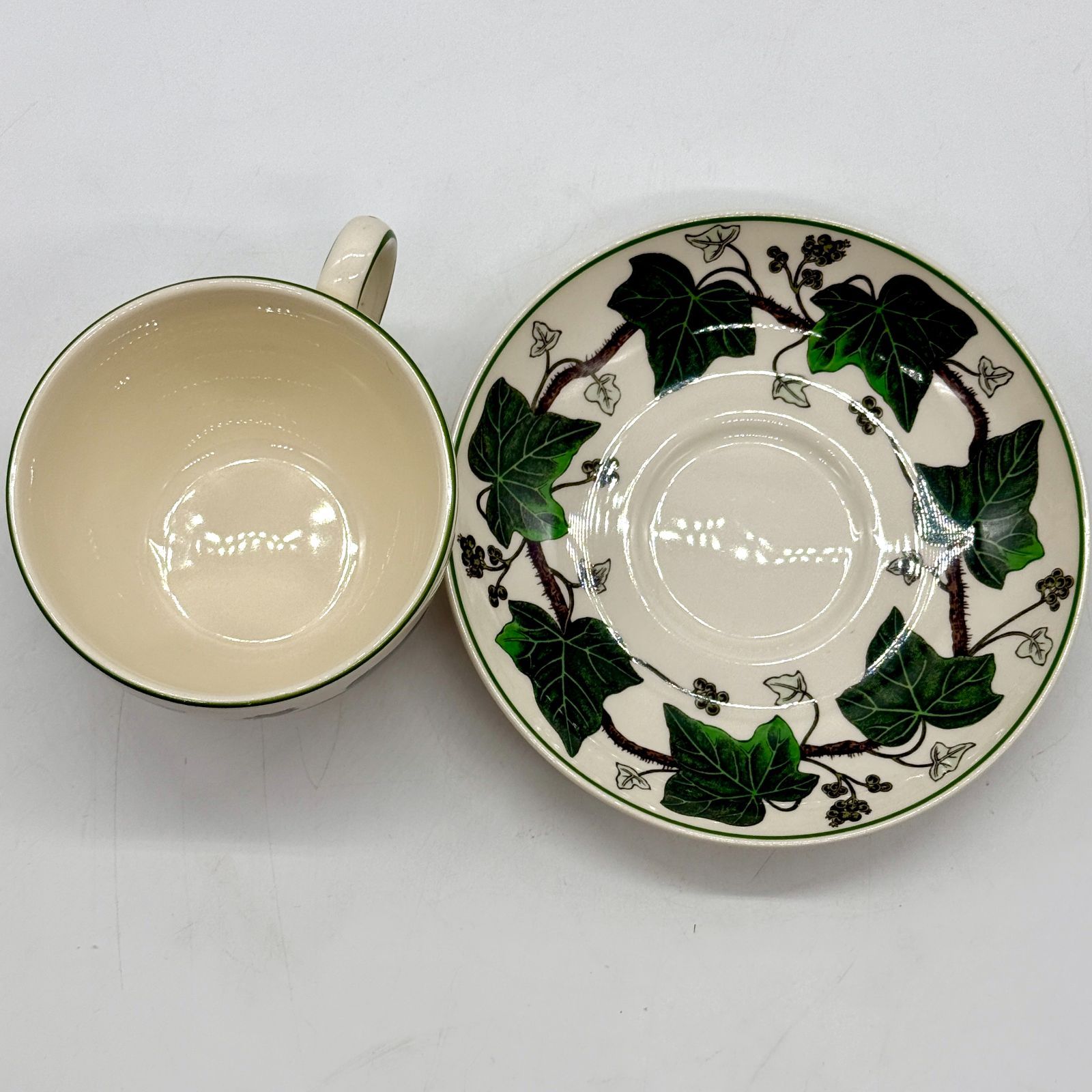 廃盤品】【希少品】ウェッジウッド WEDGWOOD ナポレオンアイビー