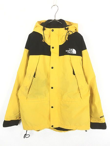 古着 90s TNF The North Face GORE-TEX ゴア マウンテン ジャケット パーカー 黄×黒 L 21,000円