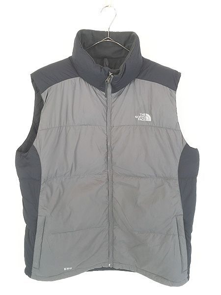 古着 TNF The North Face バイカラー 550 フィルパワー ダウン ベスト XL