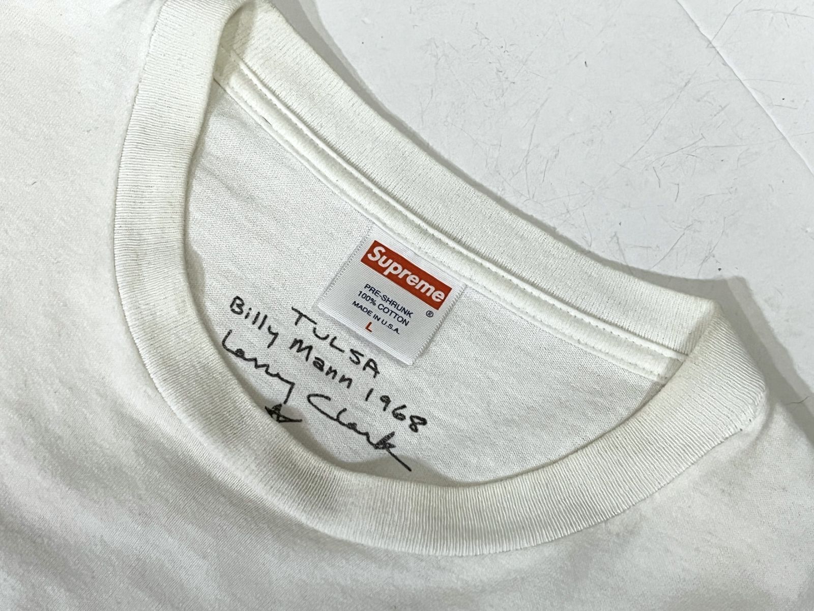 Supreme｜シュプリーム Larry Clark TULSA Tee ラリークラーク タルサ
