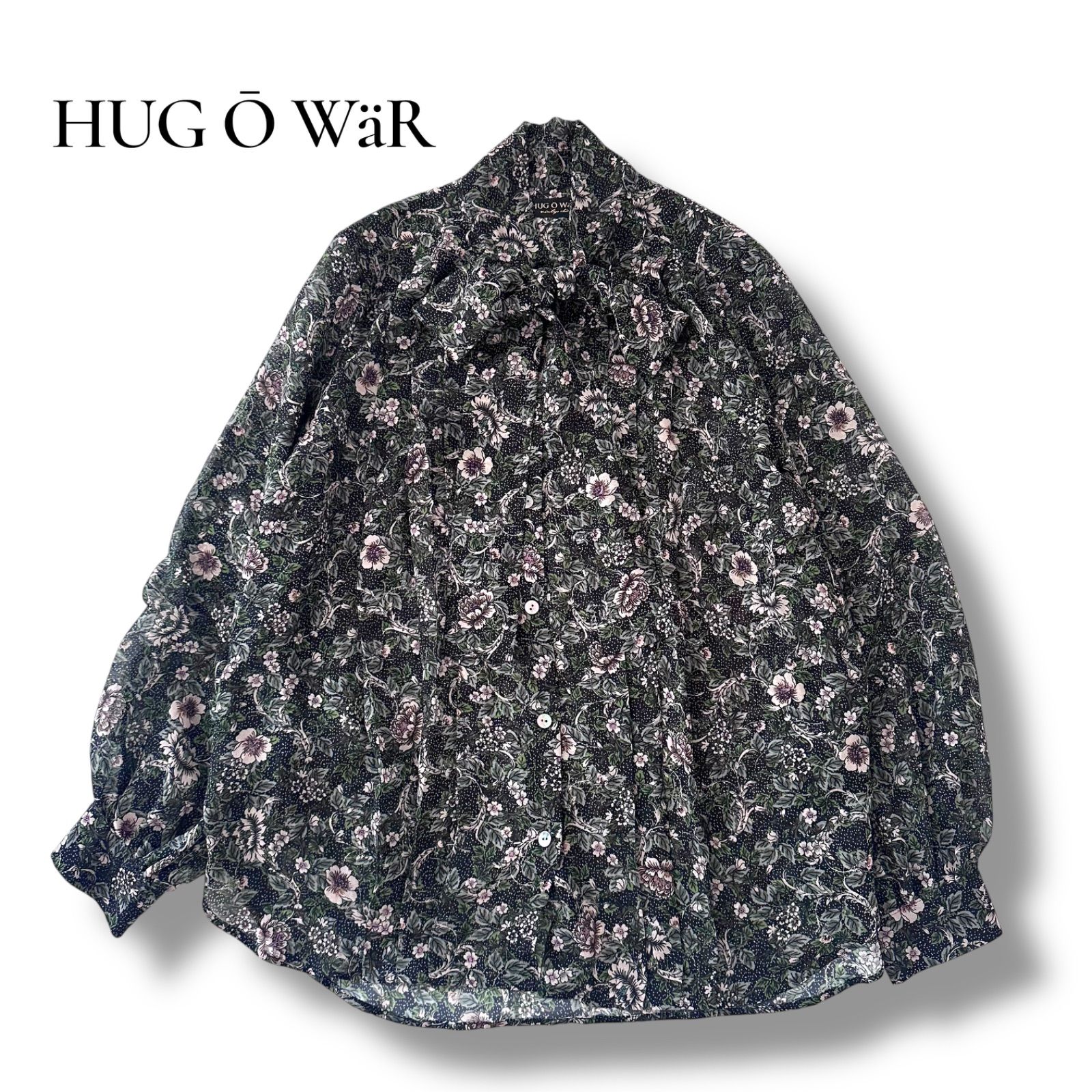 ハグオーワー HUG Ō WäR DEVEAUX デヴォー ボウタイ ブラウス