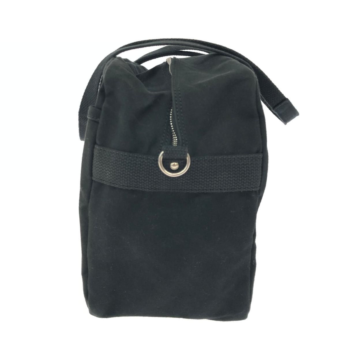一澤帆布 一澤帆布 ボストンバッグ キャンバス ブラック ユニセックス