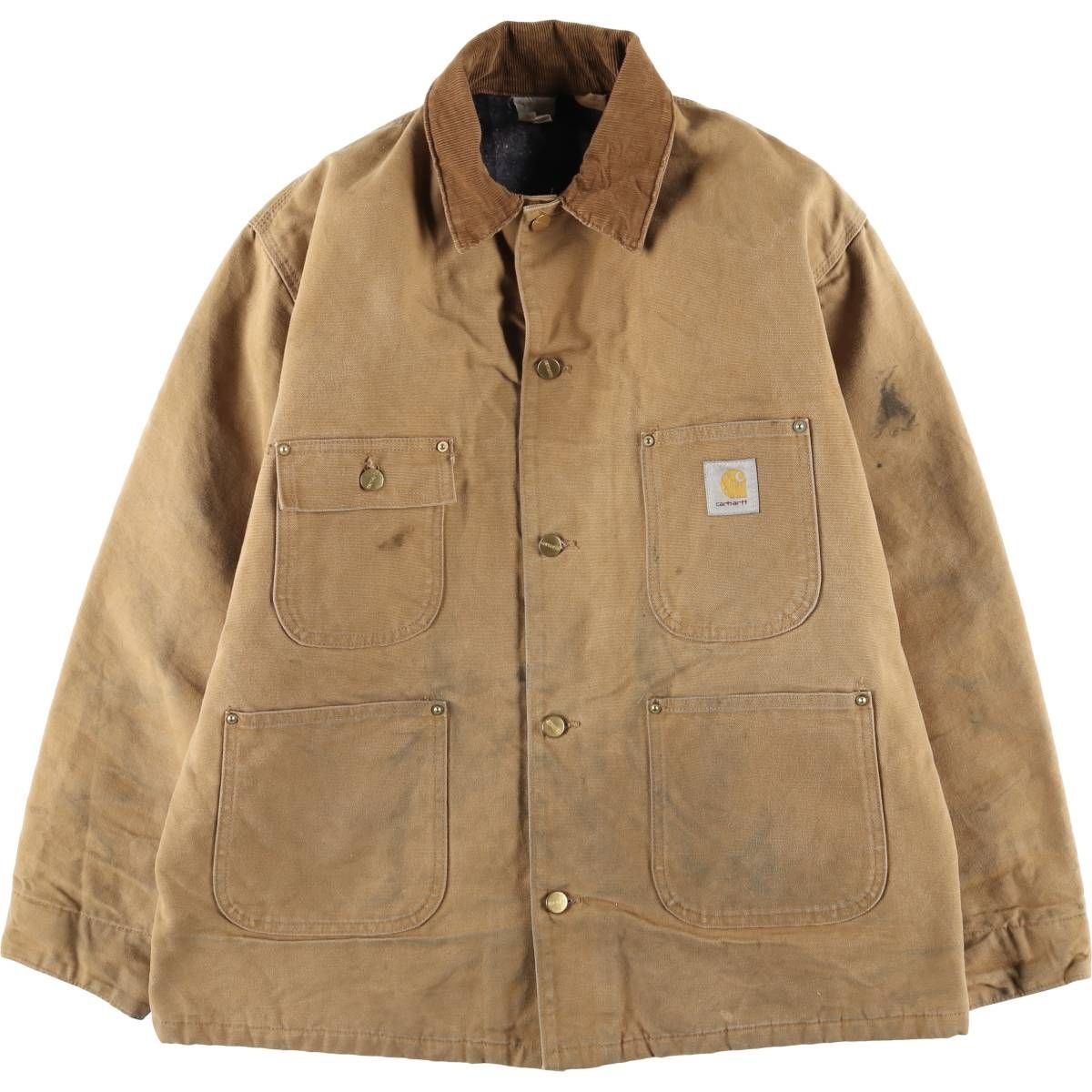 古着 80~90年代 カーハート Carhartt ミシガンチョアコート ダック