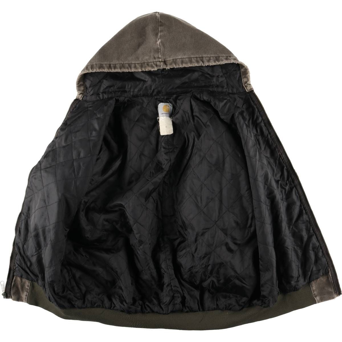古着 カーハート Carhartt アクティブジャケット 中綿入り ダック 