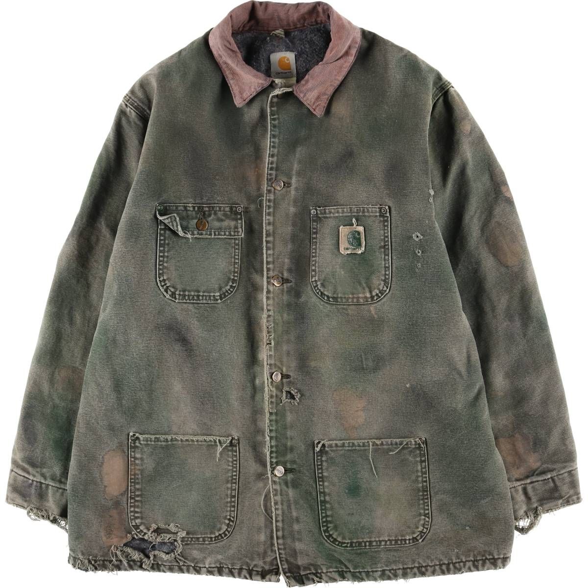 古着 00年代 カーハート Carhartt ミシガンチョアコート 中綿入り
