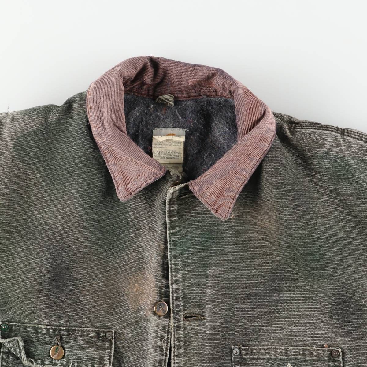 古着 00年代 カーハート Carhartt ミシガンチョアコート 中綿入り