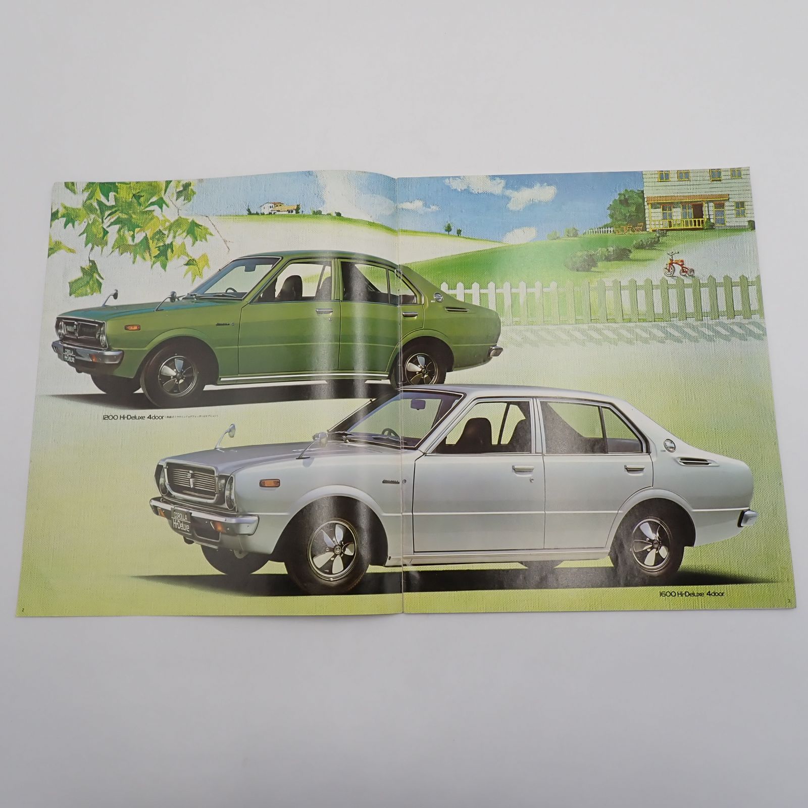 送料無料 TOYOTA トヨタ カローラ 30 セダン カタログ 昭和51年 1200