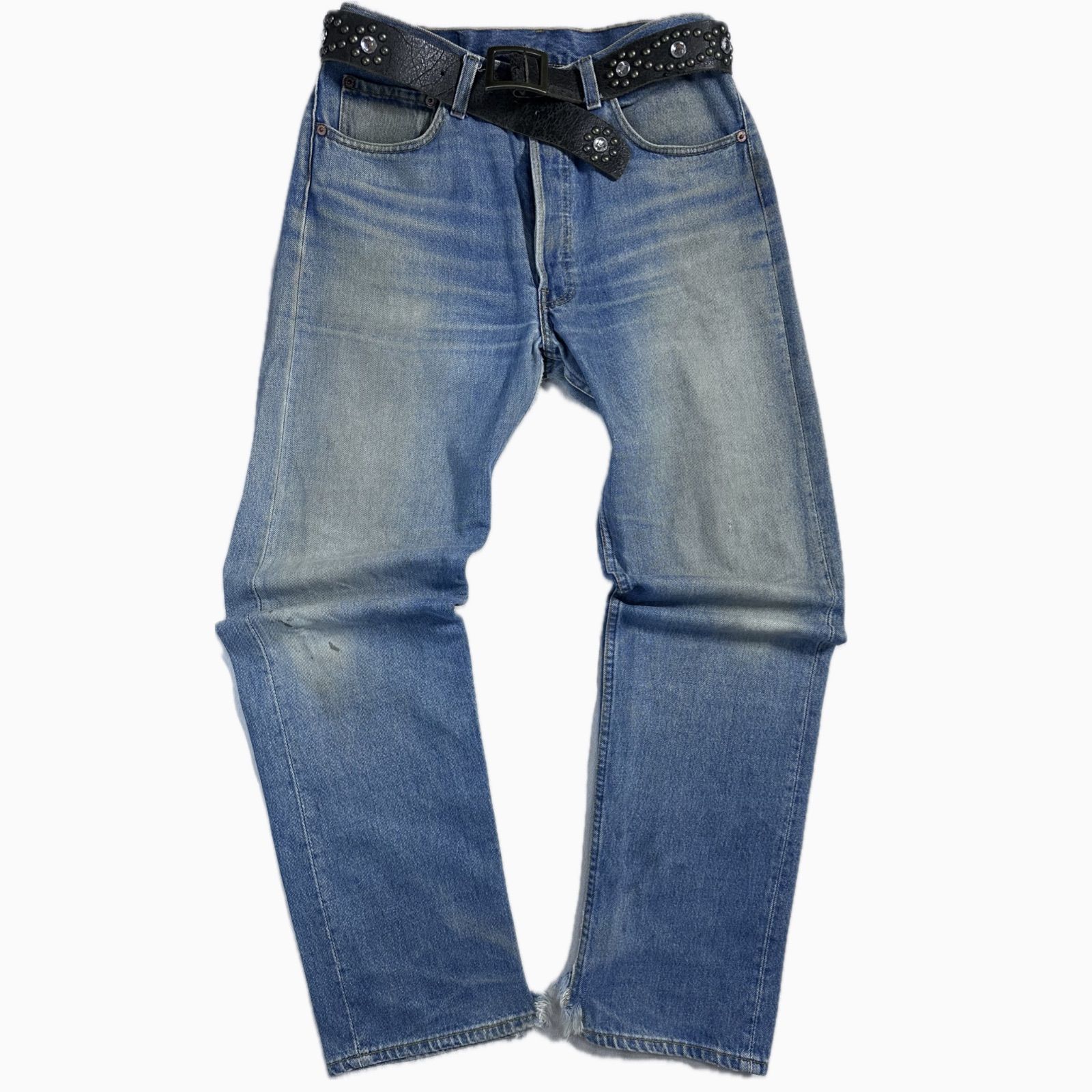 ​【極上】90s Levi's 501 USA製 W34 濃淡良落ち 552工場 送料無料 即決☆Levi's アメリカ製 501☆W34 90年代 ボタン裏552