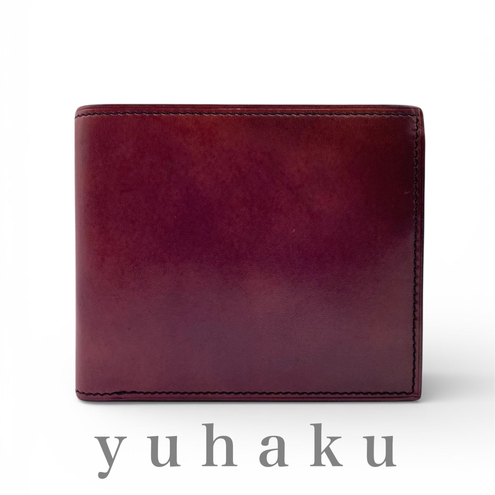 公認アウトレット品｜yuhaku YFP131 二つ折り財布 パープル - メルカリ