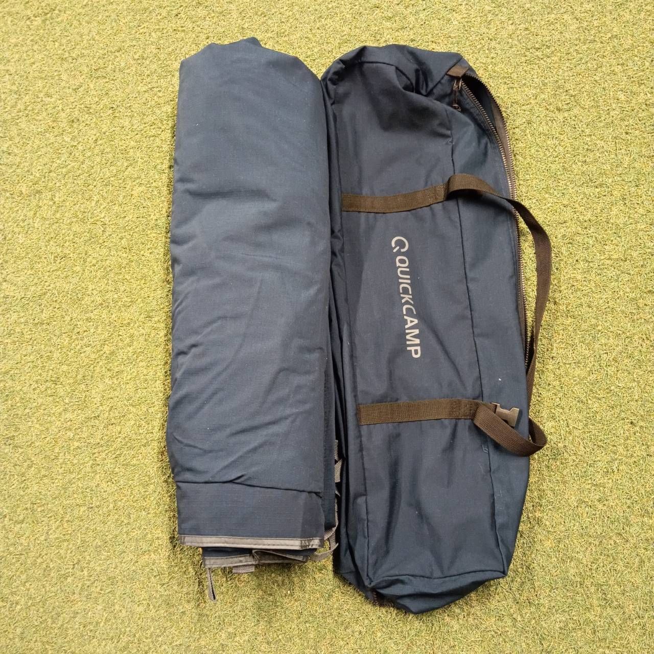 クイックキャンプ　QC-TCRT400 レクタタープ　廃盤品　ネイビー QUICKCAMP(クイックキャンプ) TCレクタタープ QC-TCRT400(ネイビー