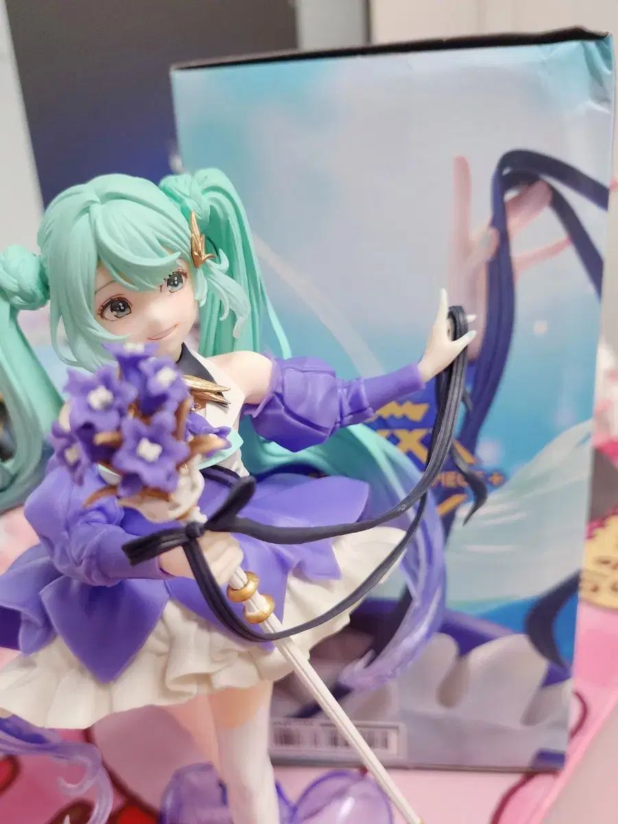 2月まで出品) 初音 ミク 2024 Birthday フラワー 初音ミク フィギュア 