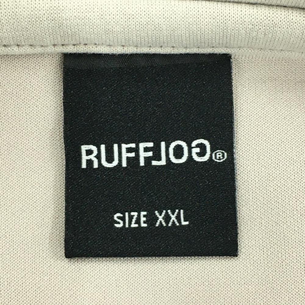 超美品】ラフロッグ ジップパーカー ライトグレー系 ダンボールニット