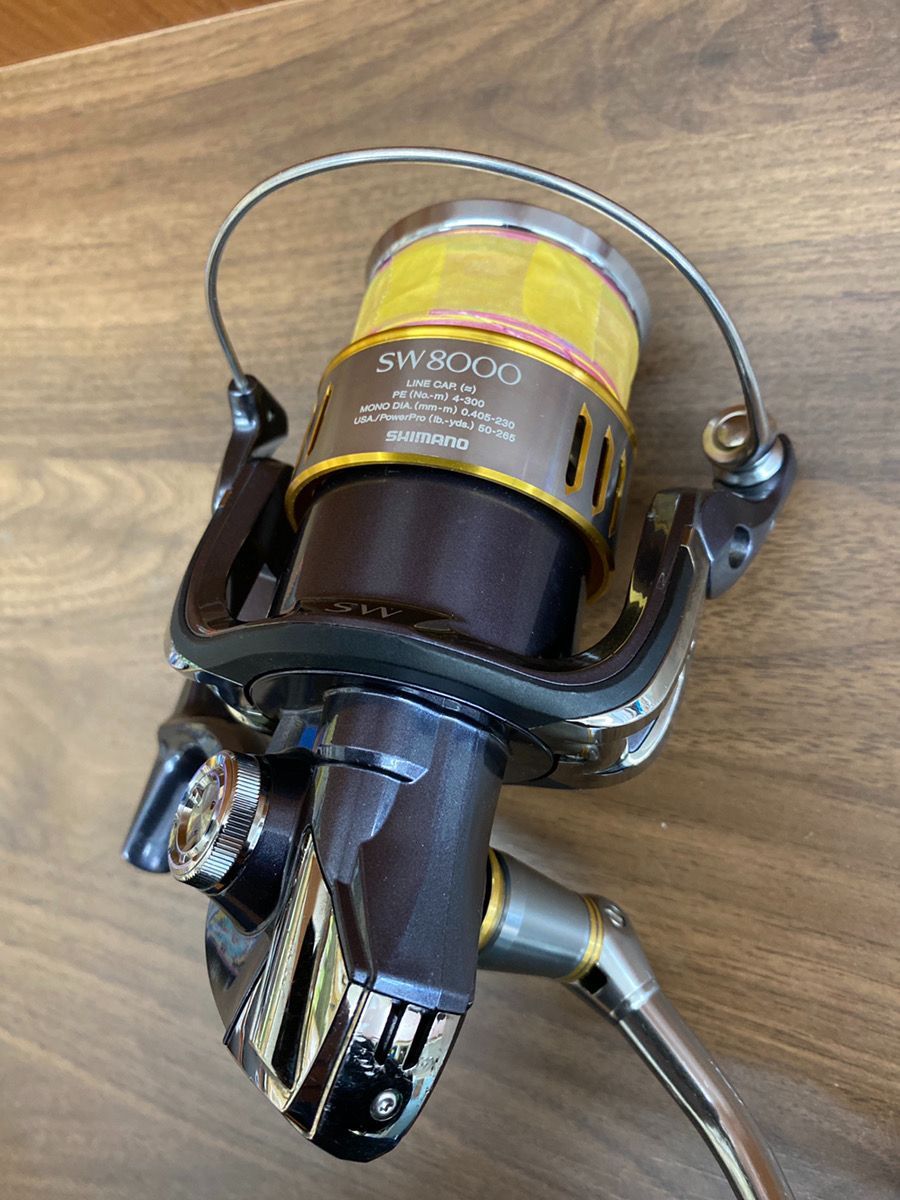SHIMANO 15 ツインパワー TWIN POWER SW8000HG スピニングリール