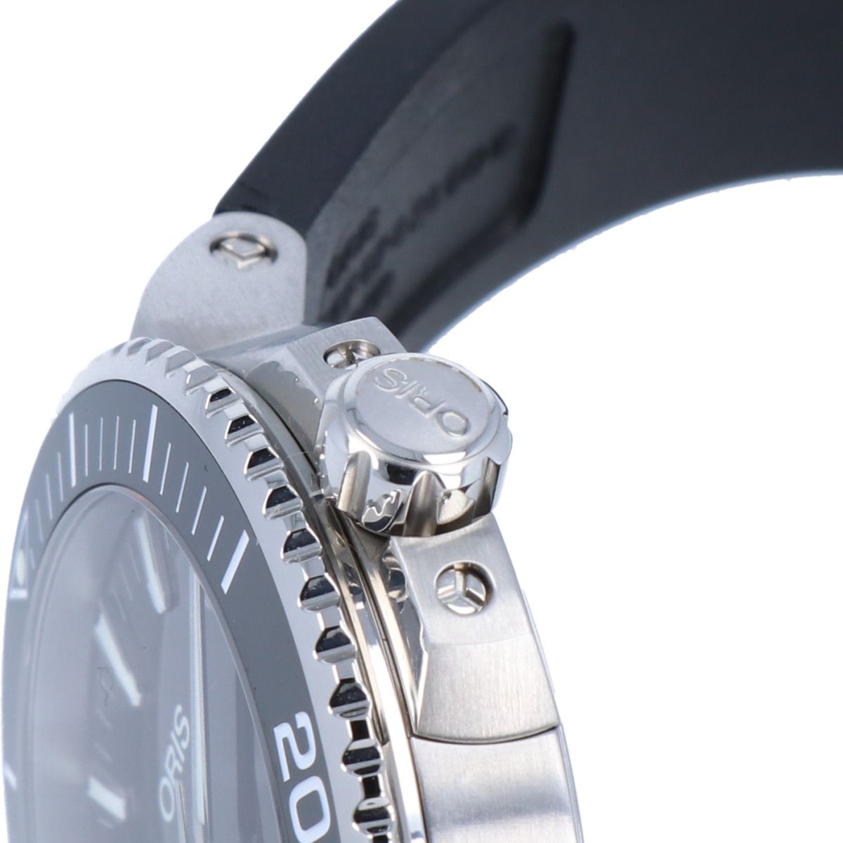 中古】ORIS オリス ステンレススチール 金属ベルト 追加リンク付き