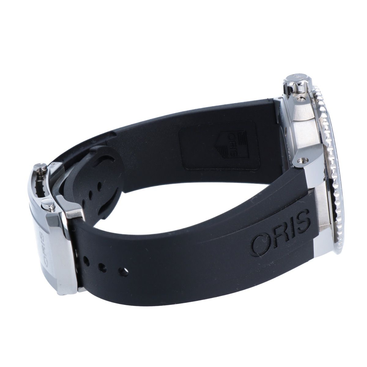 中古】ORIS オリス ステンレススチール 金属ベルト 追加リンク付き