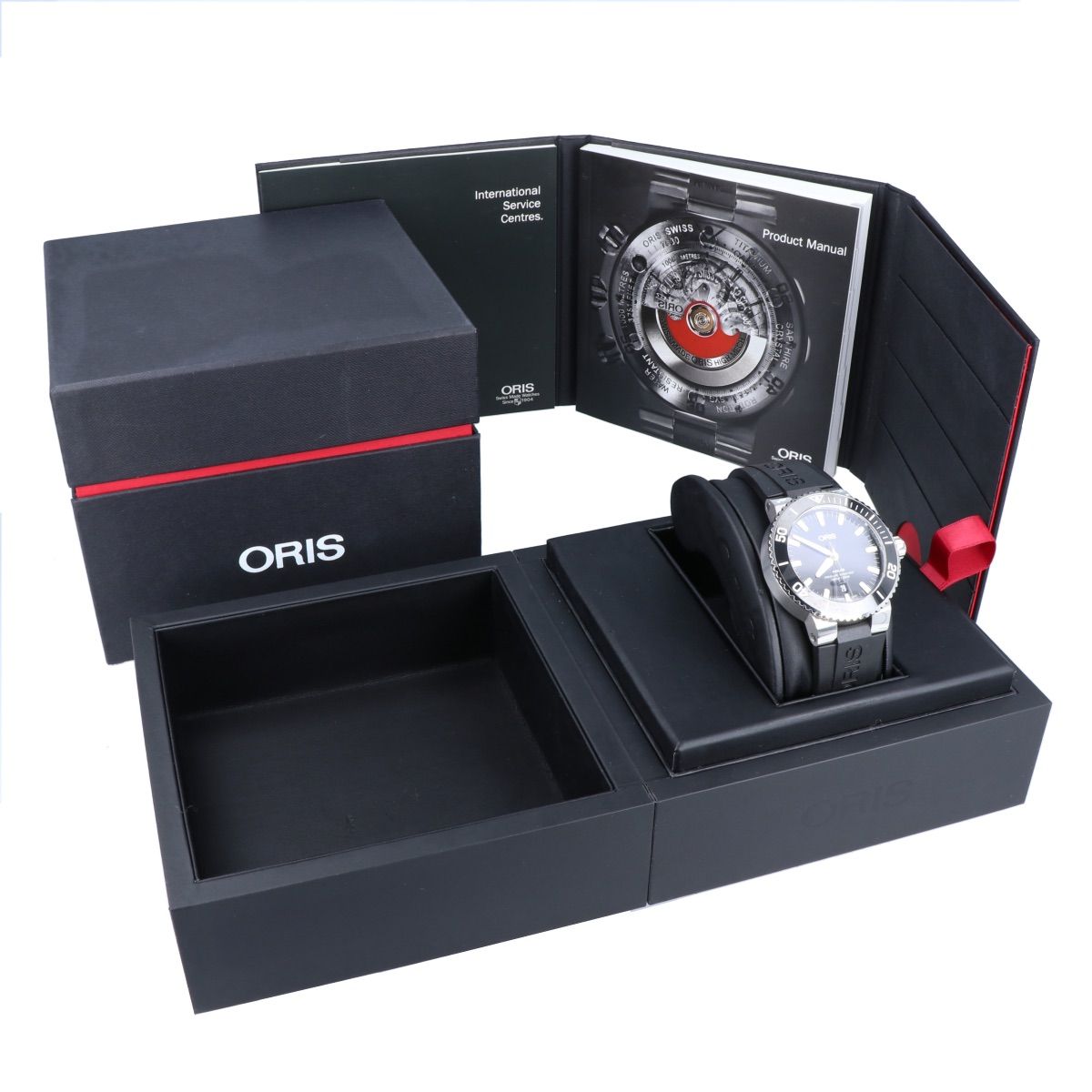 の*ん様 ORIS Automatic 腕時計 本体 ORIS 自動巻き 腕時計 ブラック 【公式通販】