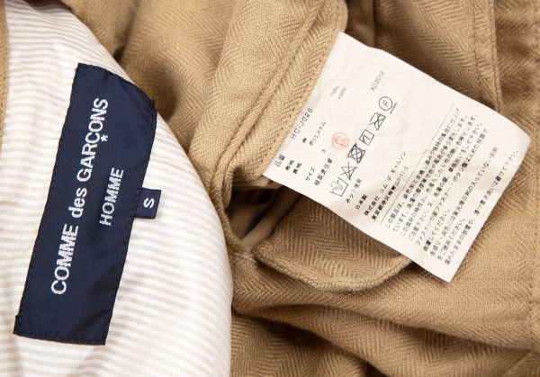 コムデギャルソン オムCOMME des GARCONS HOMME 製品染めヘリンボーン