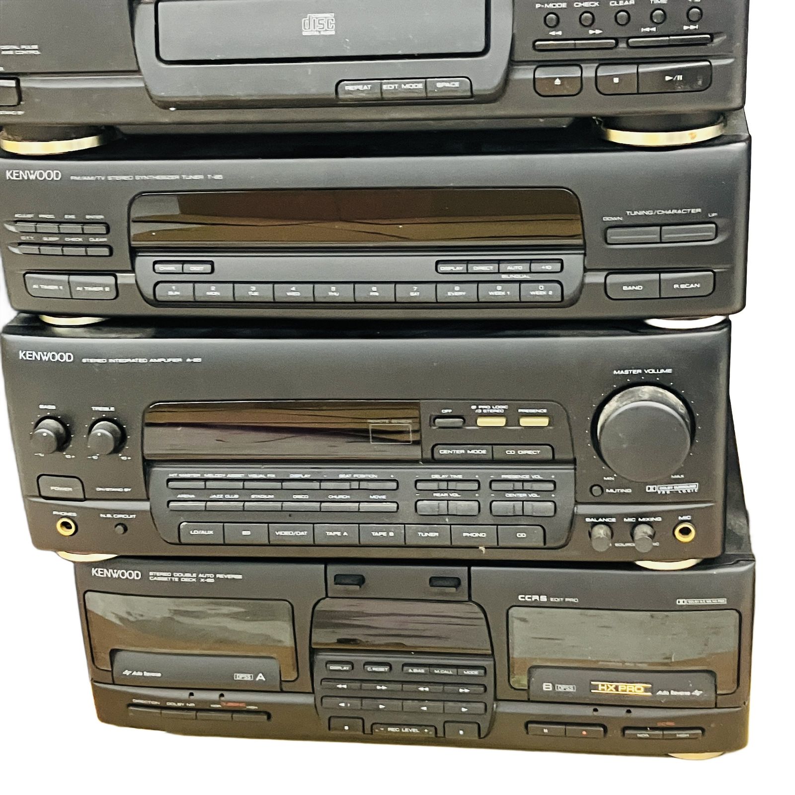 KENWOOD ケンウッド システムコンポ T-85/A-85/DP-950/GE-850/X-85