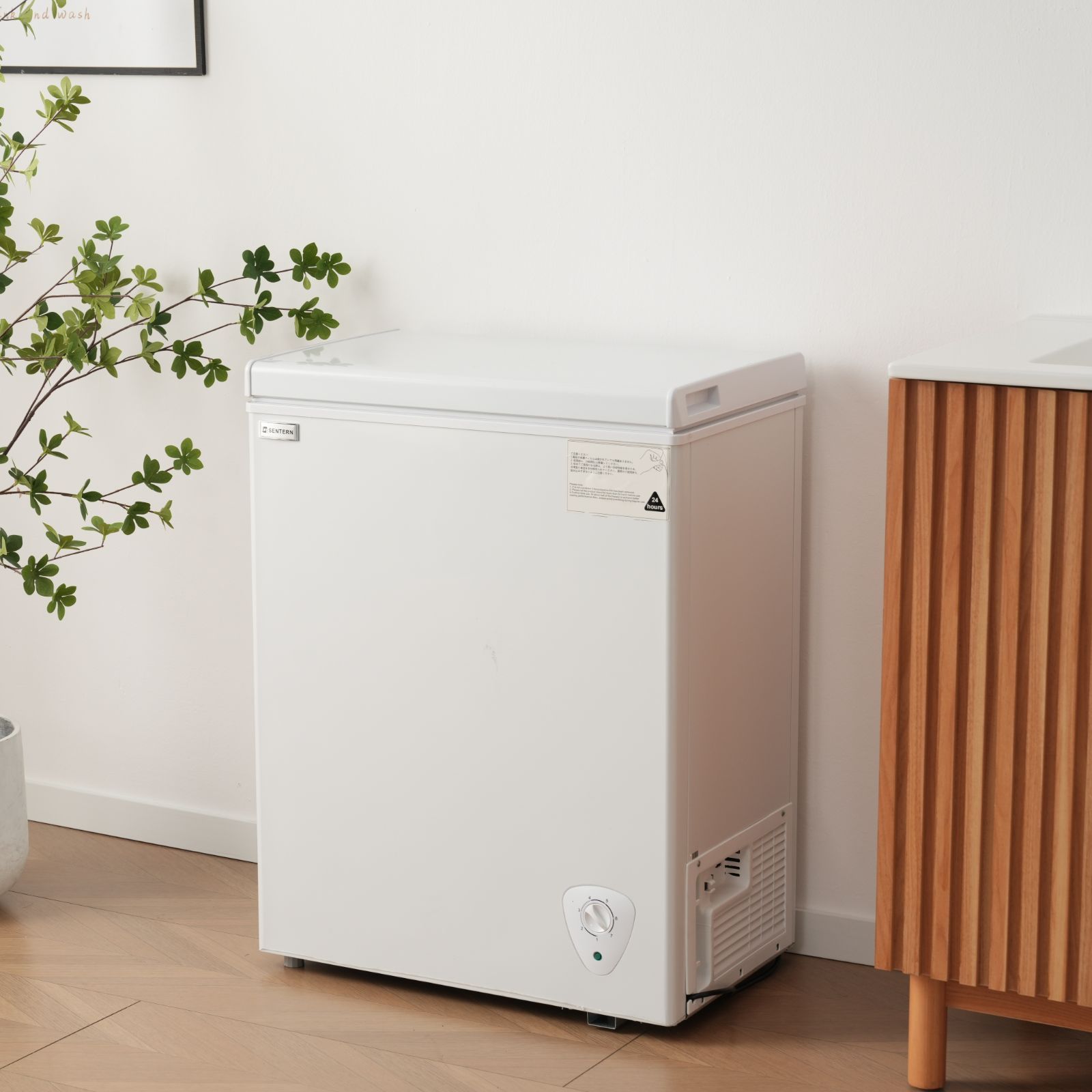 全新品 冷凍庫 90L 家庭用 業務用 チェストフリーザー 上開き 