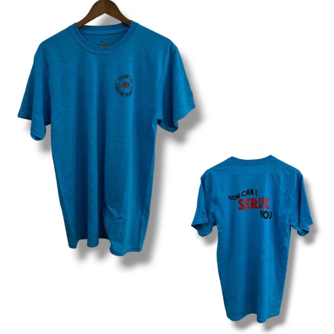 PORT AND COMPANY ポートアンドカンパニー Tシャツ 青 ブルー 古着