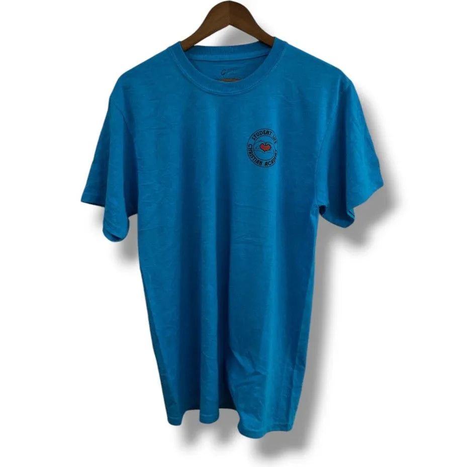 PORT AND COMPANY ポートアンドカンパニー Tシャツ 青 ブルー 古着