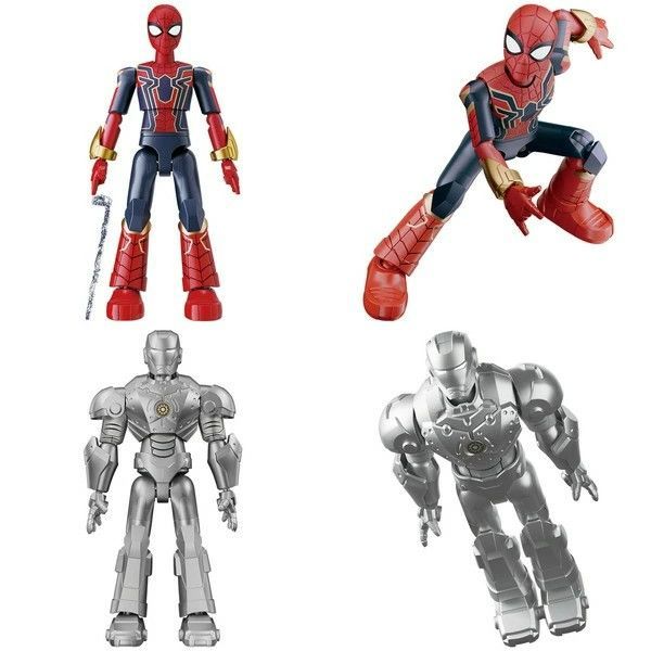 9個セット【正品】BLOKEES プラモデル フィギュア Blokees MARVEL