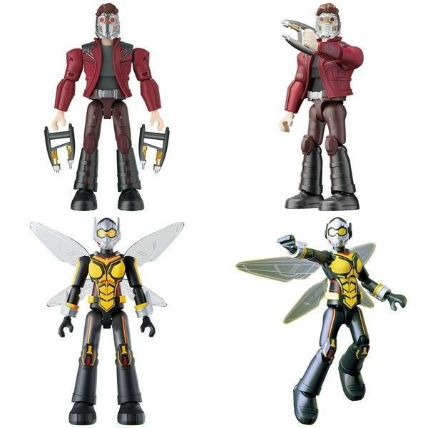 9個セット【正品】BLOKEES プラモデル フィギュア Blokees MARVEL