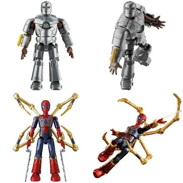 9個セット【正品】BLOKEES プラモデル フィギュア Blokees MARVEL