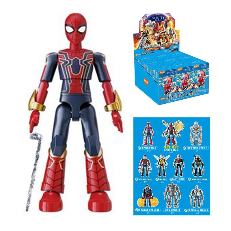 BLOKEES プラモデル（マーベル インフィニティ・サーガ）第2弾 9個セット Amazon.co.jp: BLOKEES 童友社 MARVEL INFINITY SAGA Series02 9個入