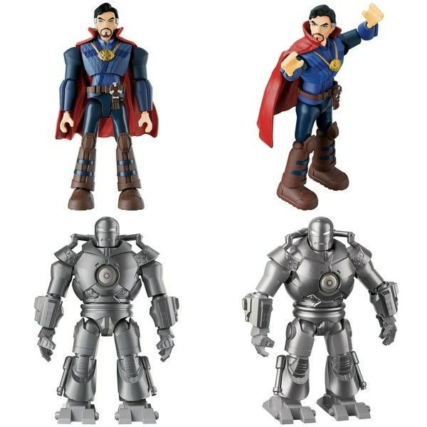 9個セット【正品】BLOKEES プラモデル フィギュア Blokees MARVEL