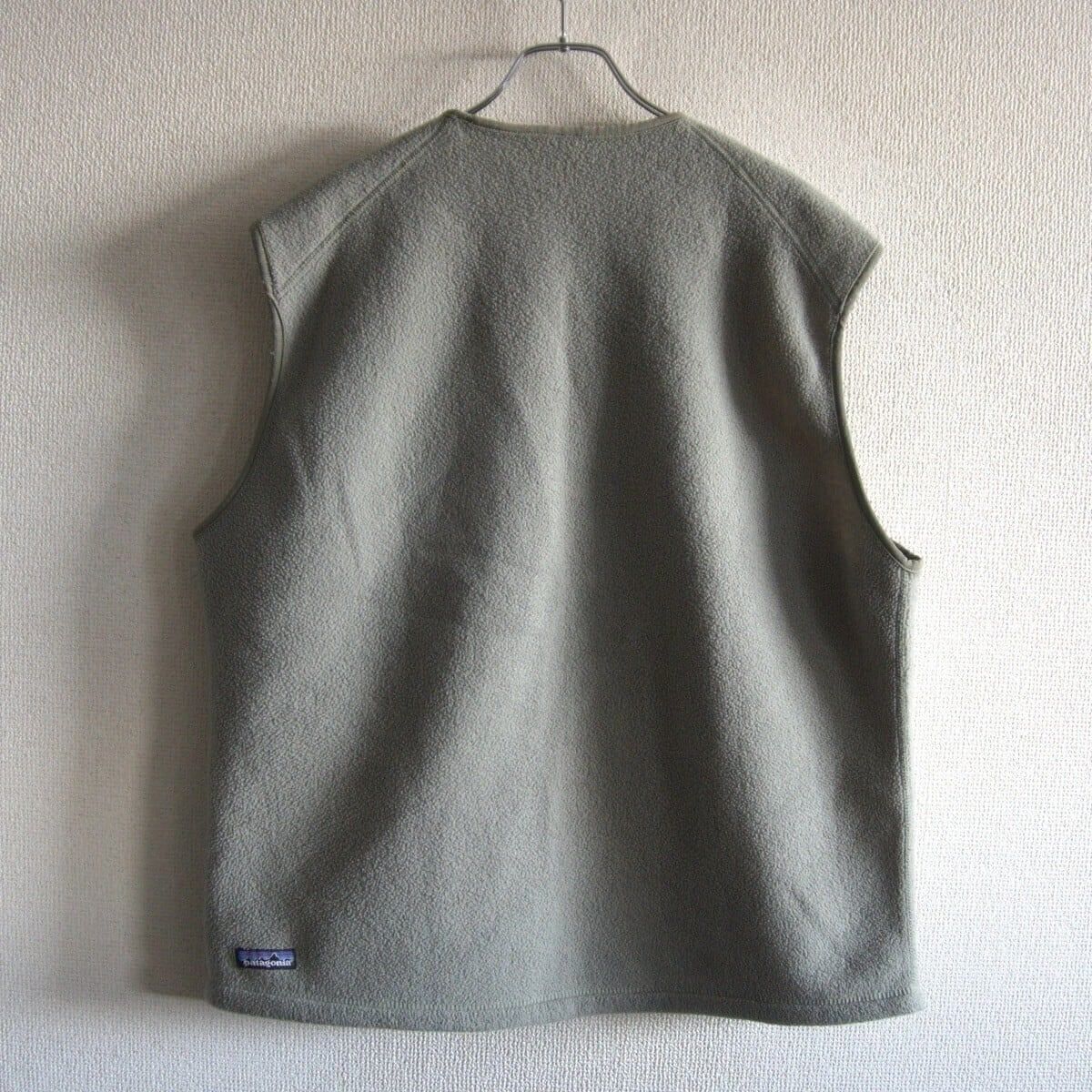 希少/USA製】PATAGONIA【シンプル ベスト 25112 F98】M カーキ 