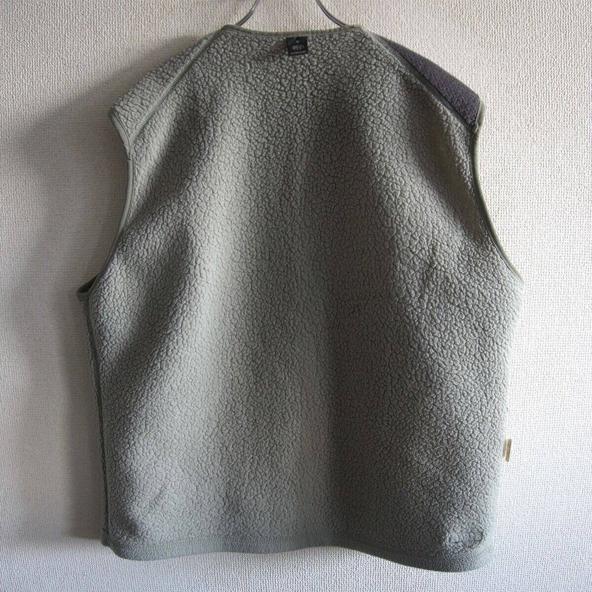 希少/USA製】PATAGONIA【シンプル ベスト 25112 F98】M カーキ 