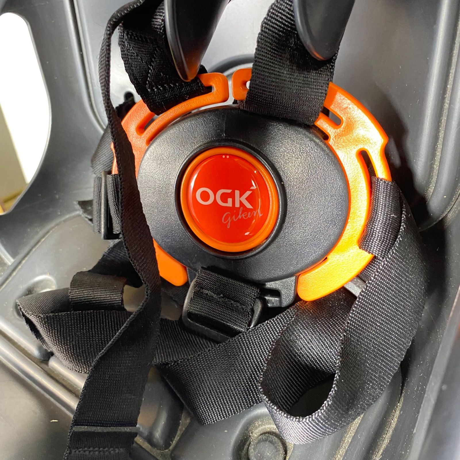 OGK FBC-011DX3 前用チャイルドシート 自転車用 ブラック 15kg以下 