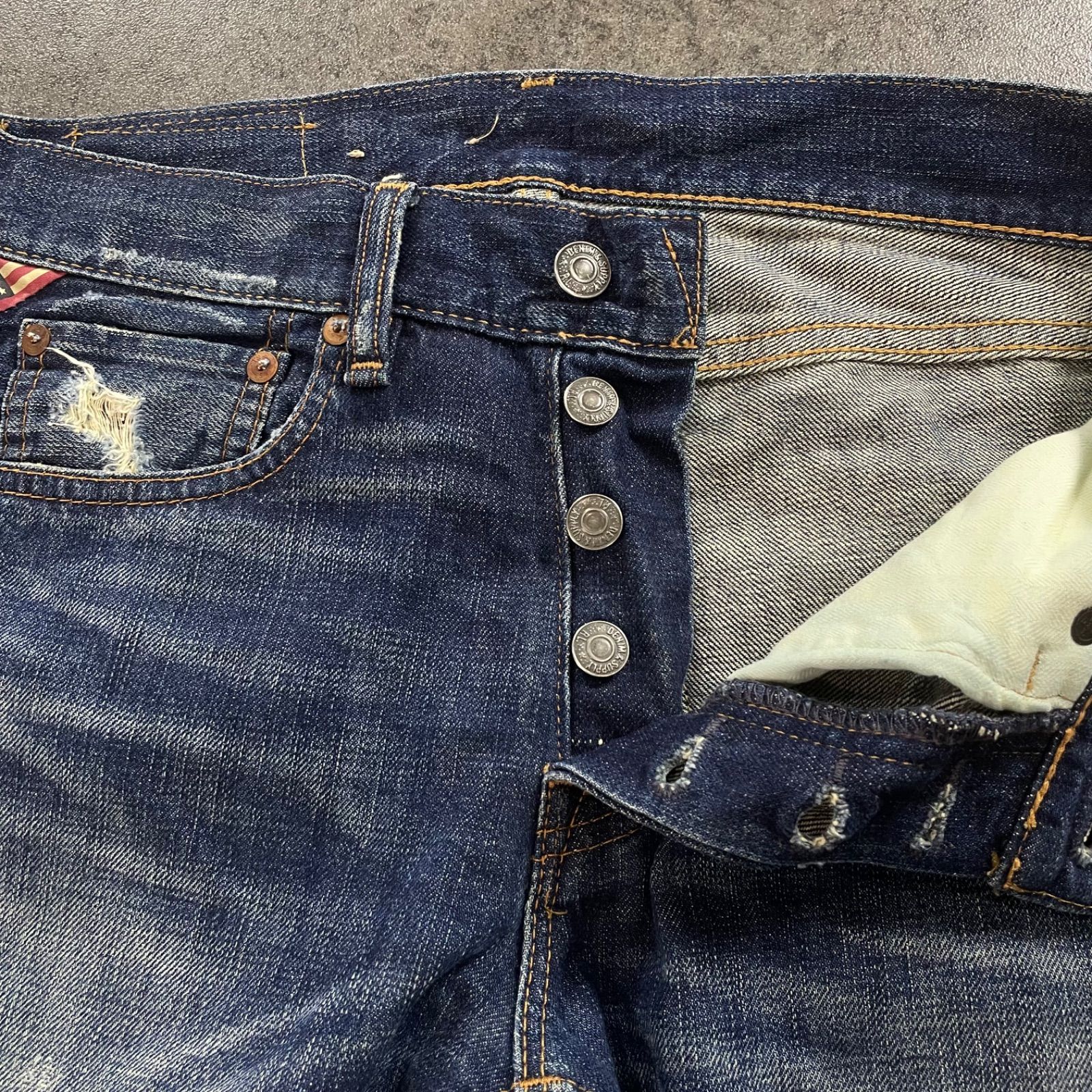 Denim&Supply Ralph Lauren Denim Damage Jeans デニムアンドサプライ