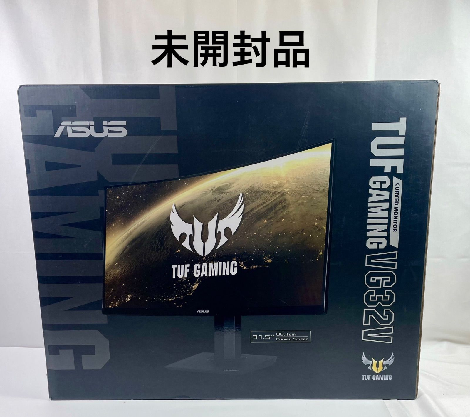 A2653・ASUS VG32VQ 未開封品 31.5インチ 曲面ゲーミングディスプレイ 