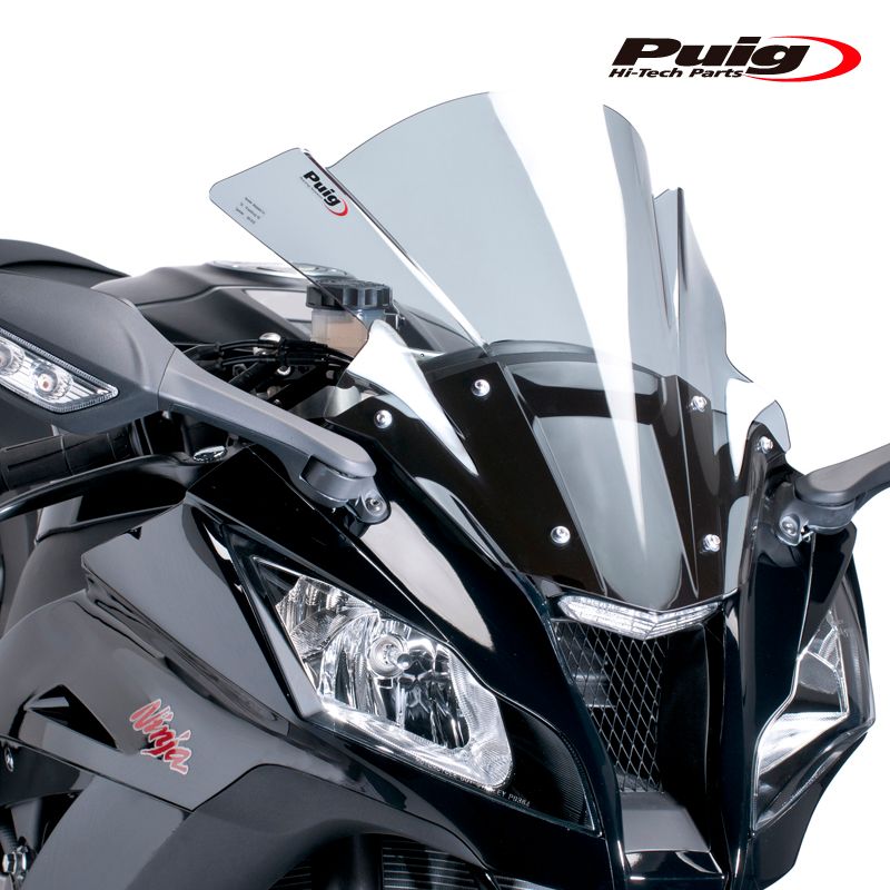 Puig 5603H RACING-SCREEN [SMOKE] Kawasaki ZX-10R(11-15) プーチ