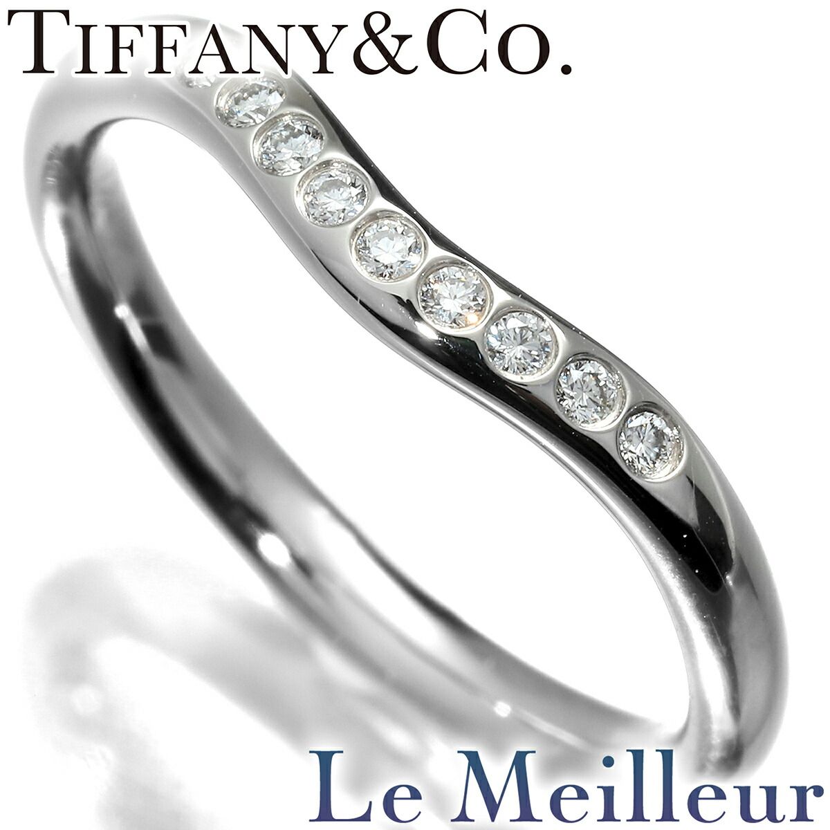 ティファニー TIFFANY&Co. エルサ・ペレッティ カーブド バンドリング 
