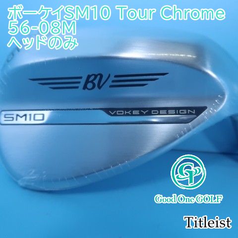 ウェッジ タイトリスト ボーケイSM10 Tour Chrome 56-08M/ヘッドのみ