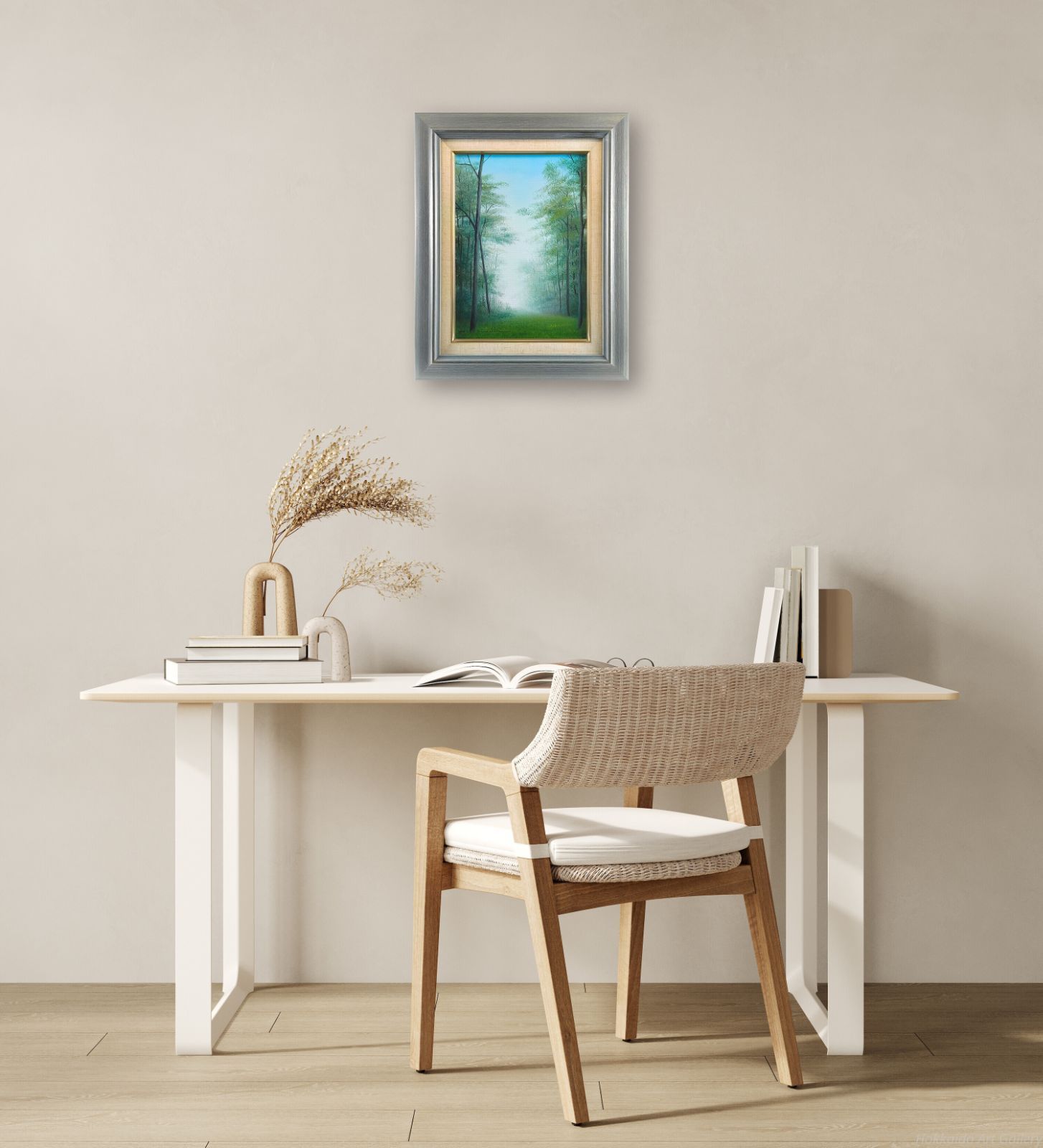 森田哲隆 「緑風」 油絵・油彩画 絵画 - メルカリ