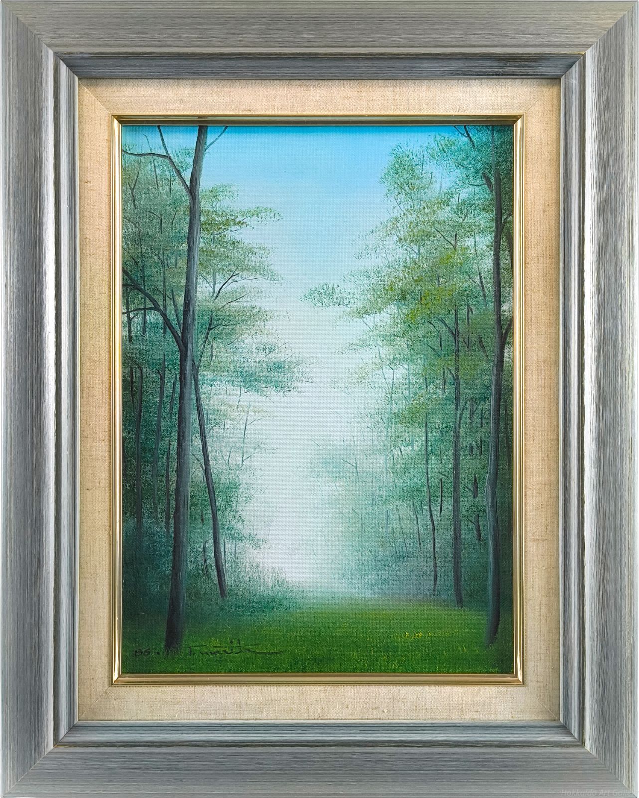 森田哲隆 「緑風」 油絵・油彩画 絵画 - メルカリ