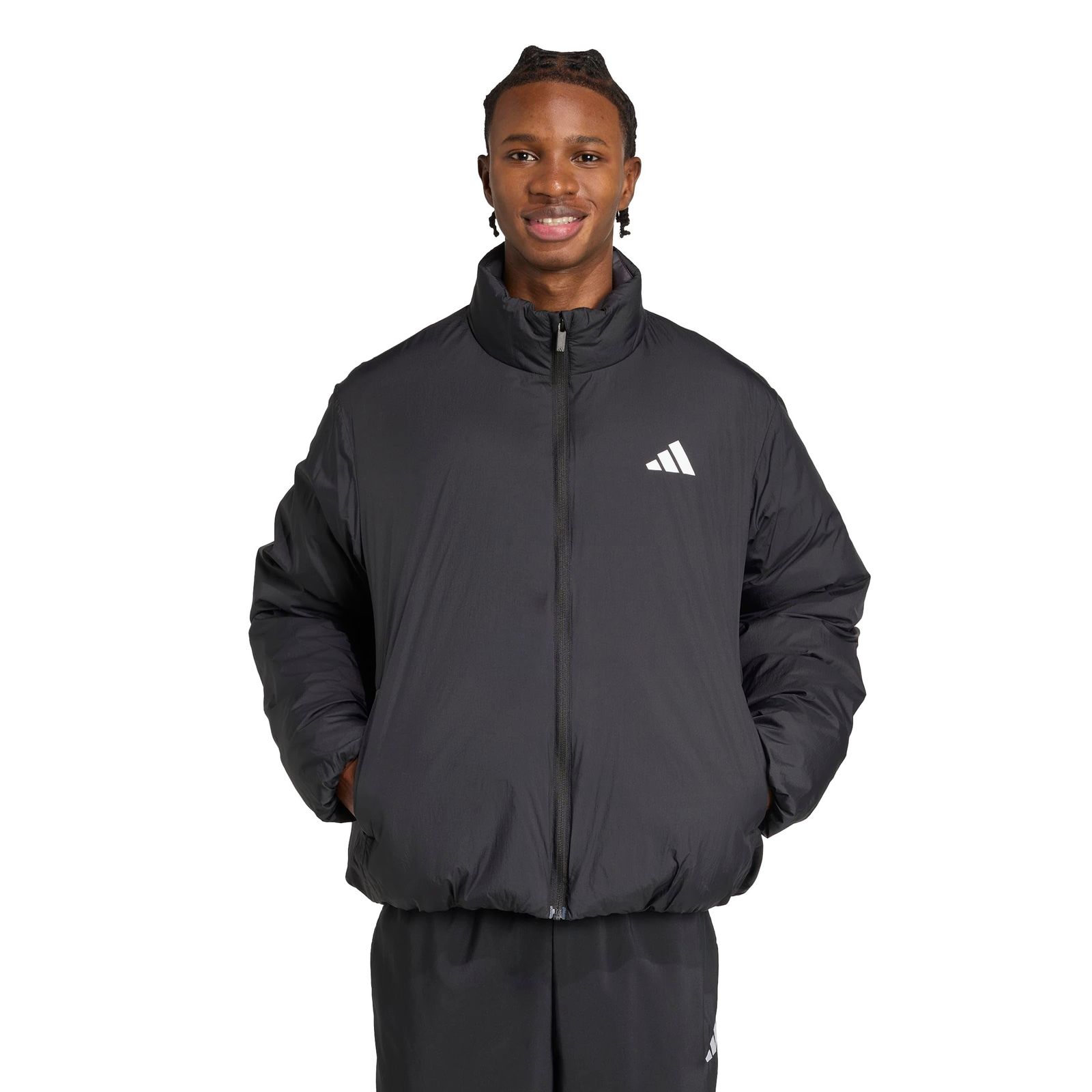 アディダス ダウン エッセンシャルズ 3ストライプス PUFFER ダウン